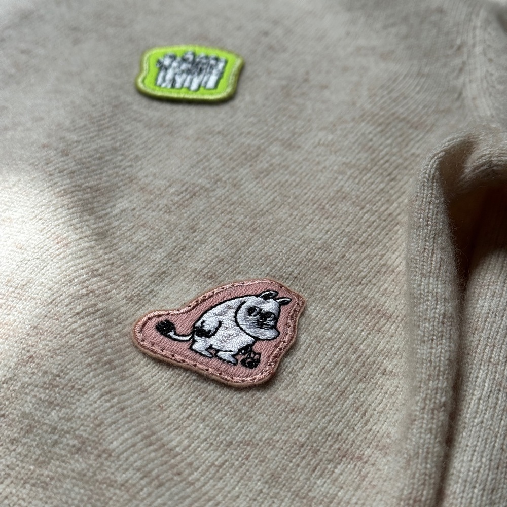 Acne Studios x MOOMIN wool Cardigan Sweater - Picture 9 of 10